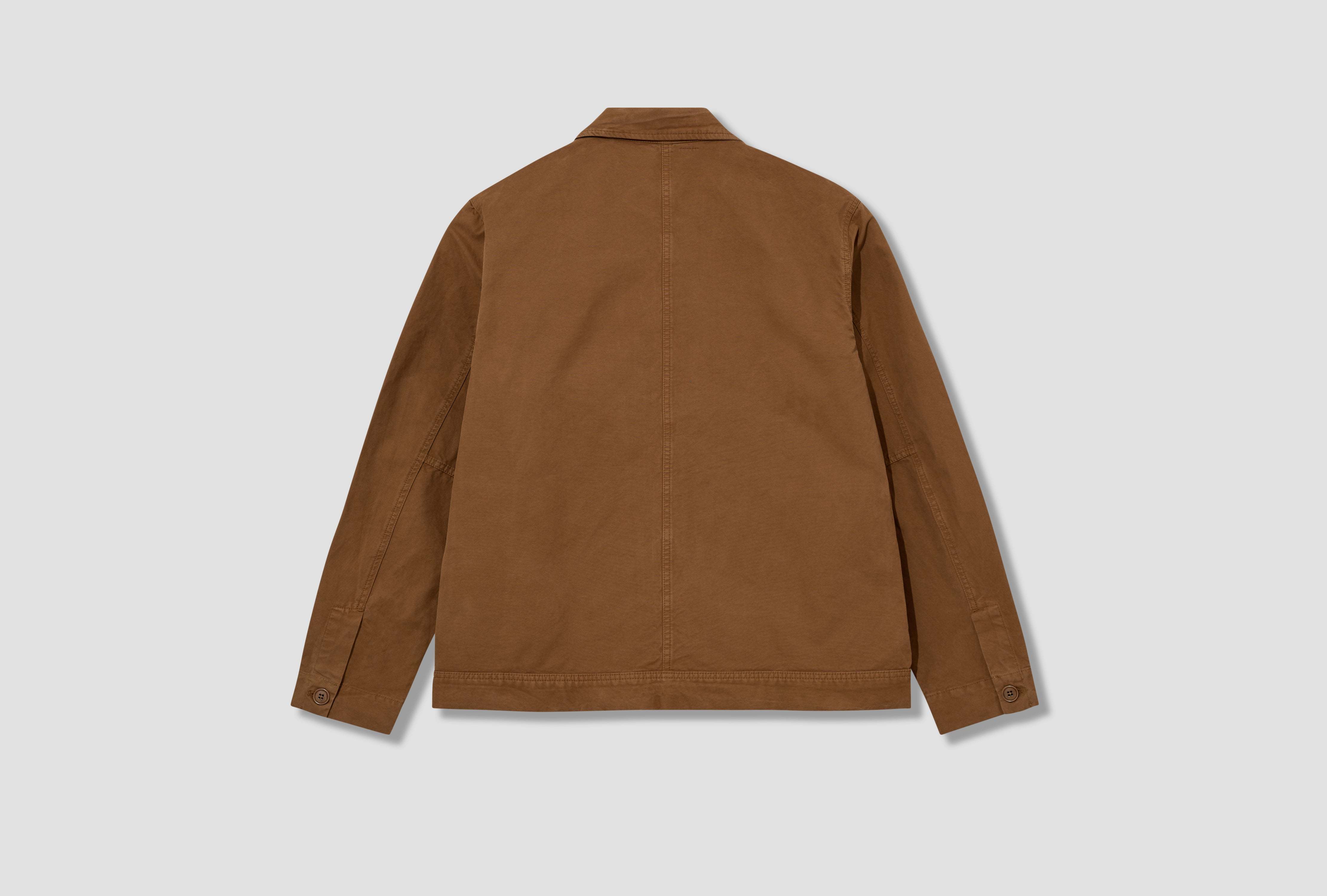 Norse Projects Long Sleeve Casual Jacket In Brown