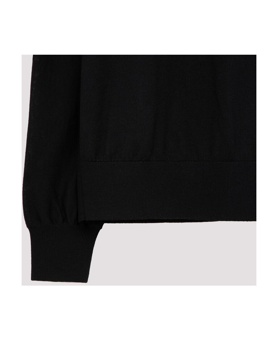 Givenchy Crystal-embellished Logo Jumper In Black
