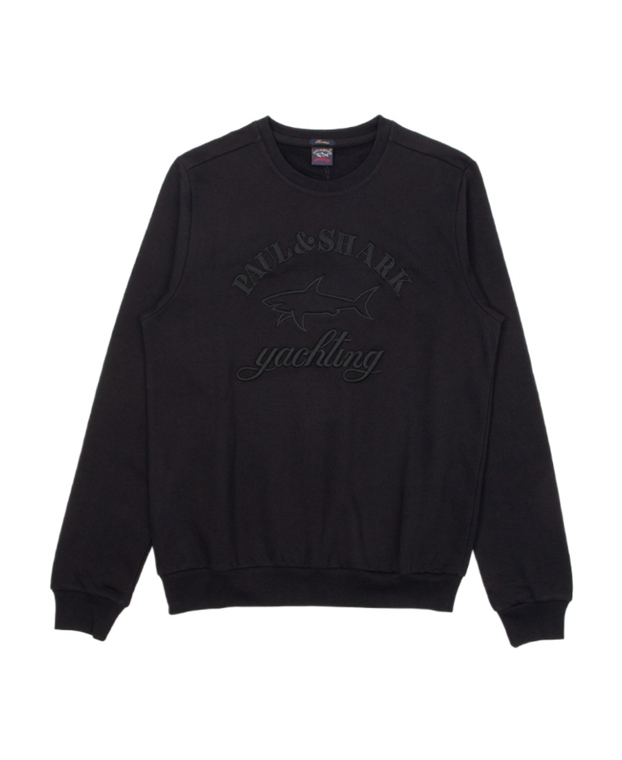 PAUL & SHARK LOGO PATTERN SWEATER