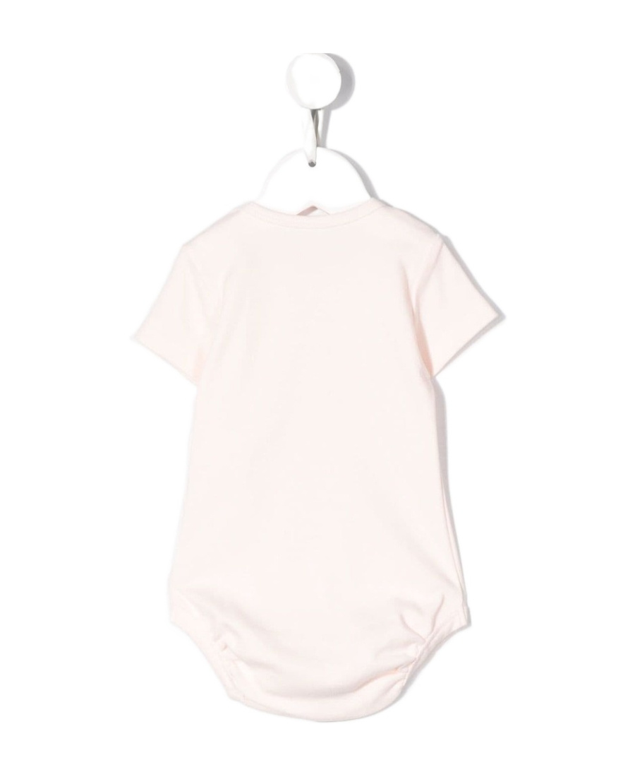 Palm Angels Teddy Bear-print Romper Set In White