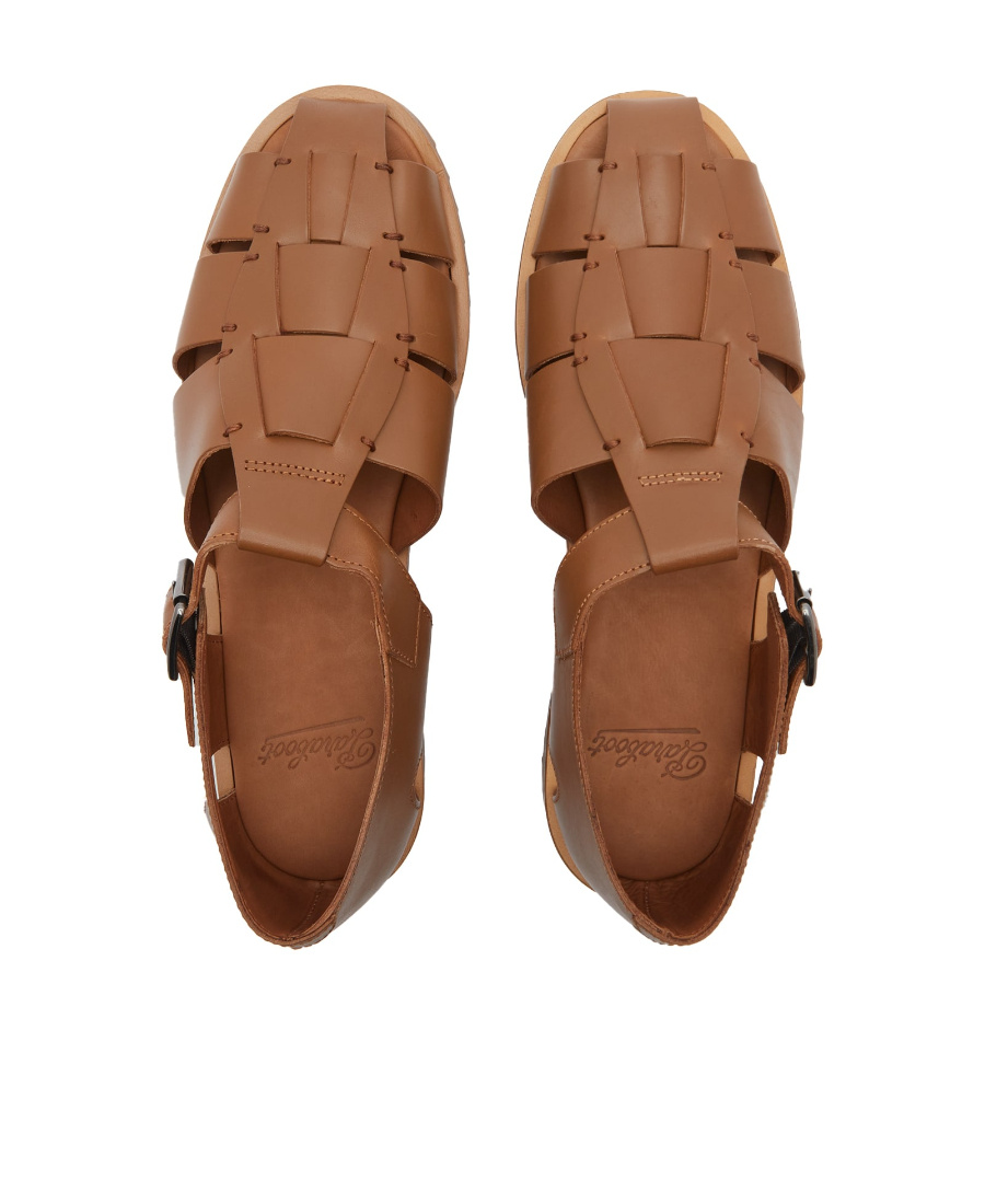 Paraboot Pacific Buckle-fastening Sandals In Brown