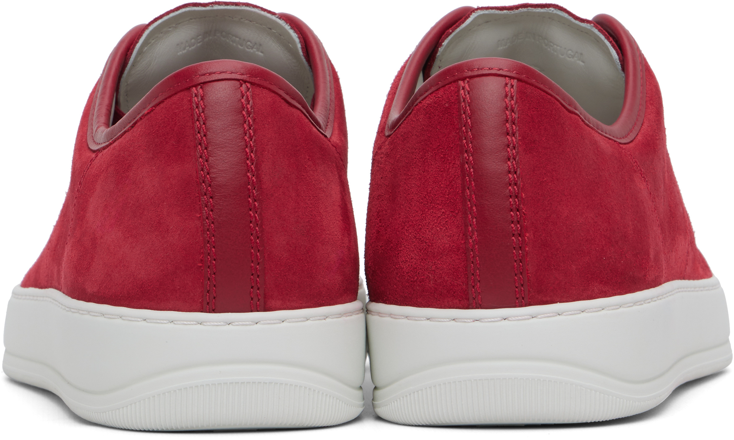 Lanvin Dbb1 Sneakers In Red