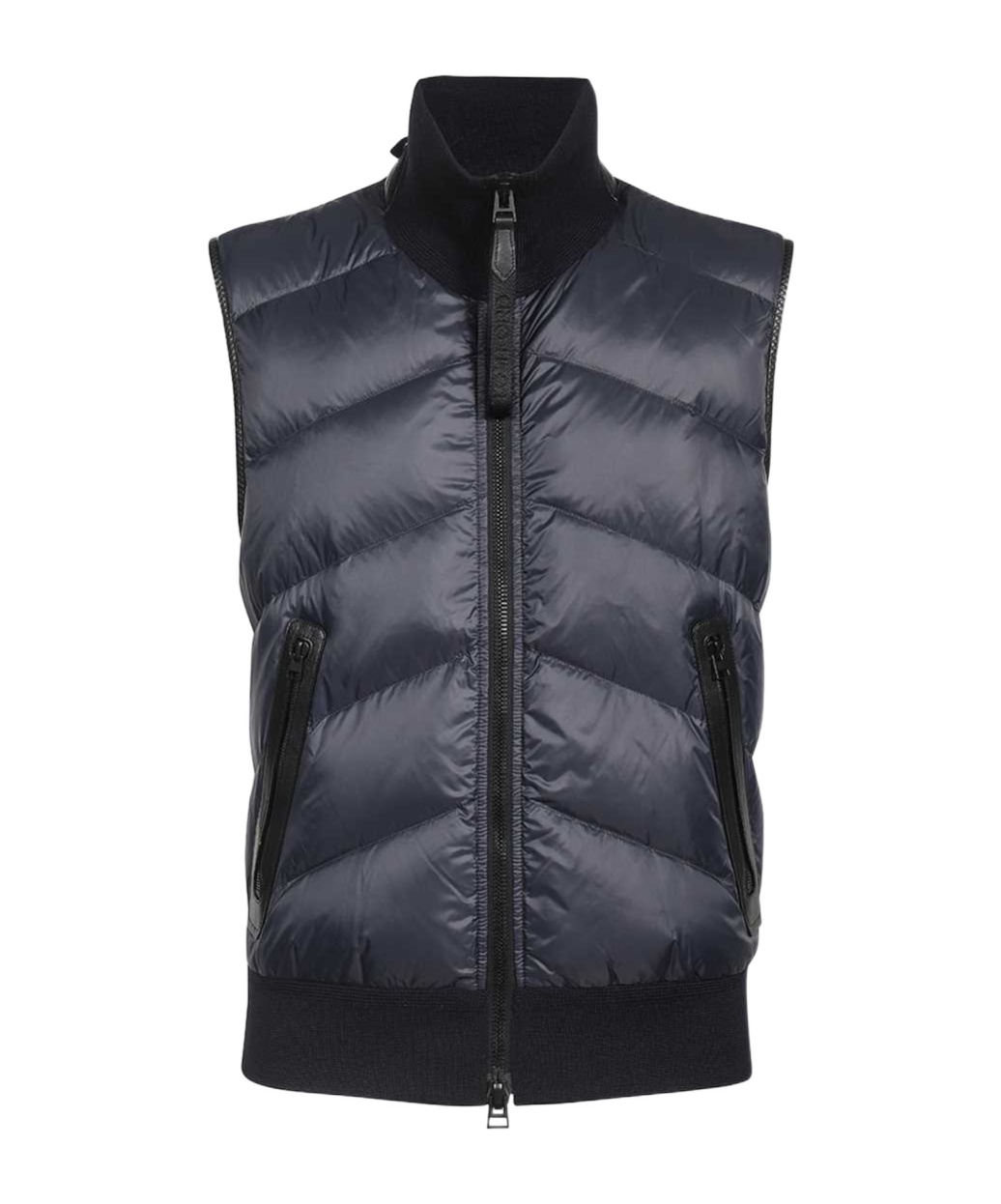 Tom Ford Sleeveless Vest In Black