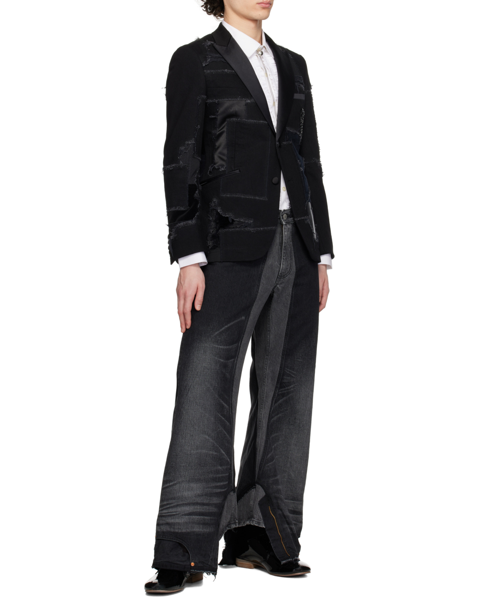 Junya Watanabe Black Levi's Edition Garment Treated W Name Jeans