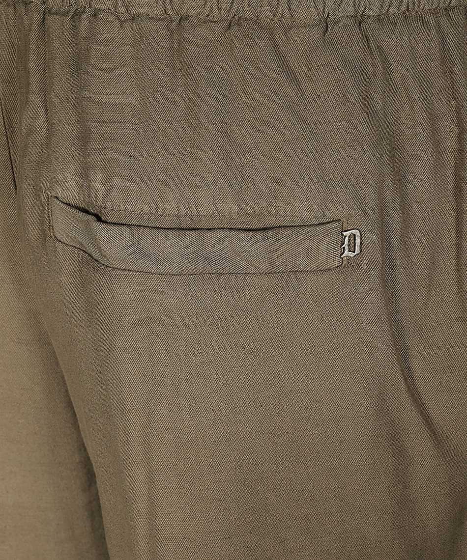 Dondup Drawstring Waist Shorts In Green