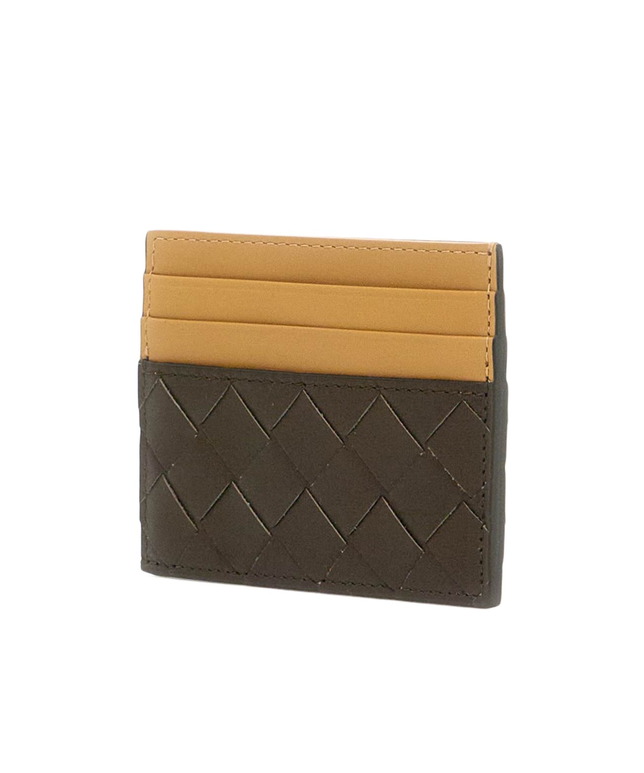 Bottega Veneta Zipper Card Bag In Green