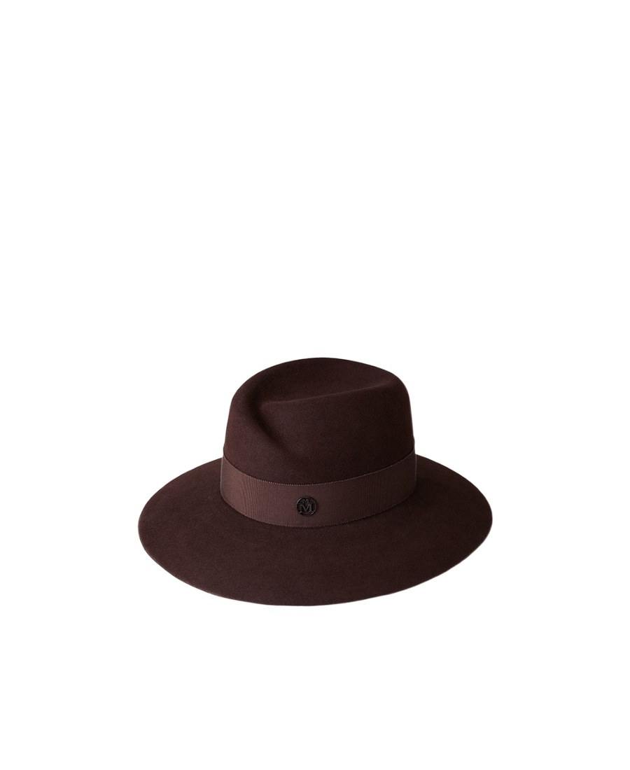 MAISON MICHEL FEDORA HAT 