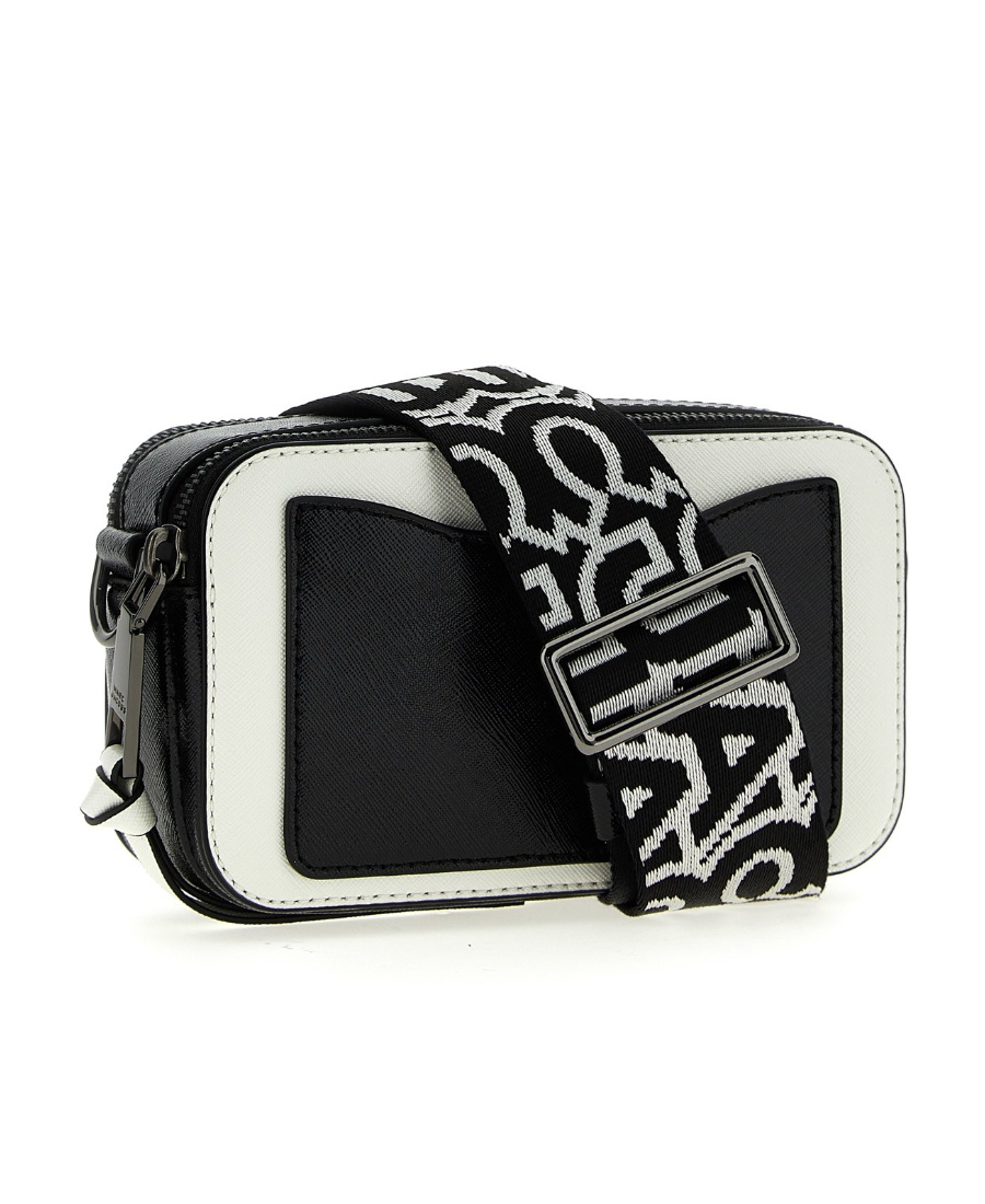 Marc Jacobs The Snapshot Crossbody Bag In Silver