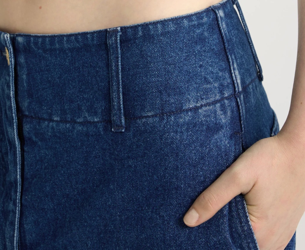 Patou Wide-leg Jeans In Blue