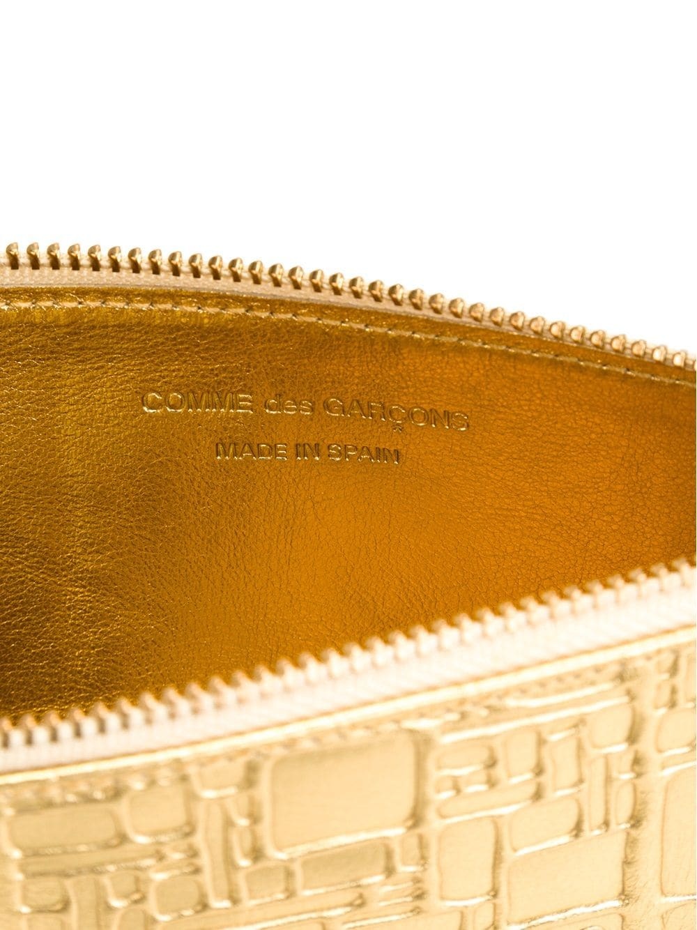 Comme Des Garçons 'embossed Logo' Purse