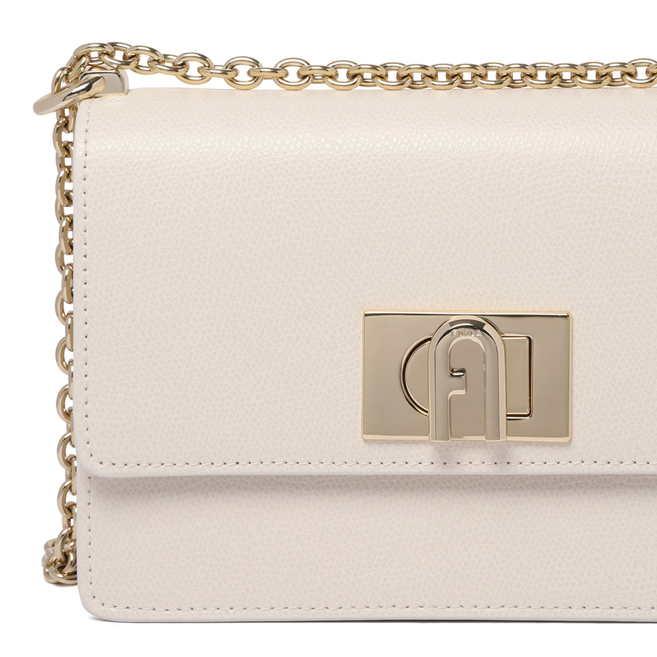Furla Mini 1927 Shoulder Bag In White