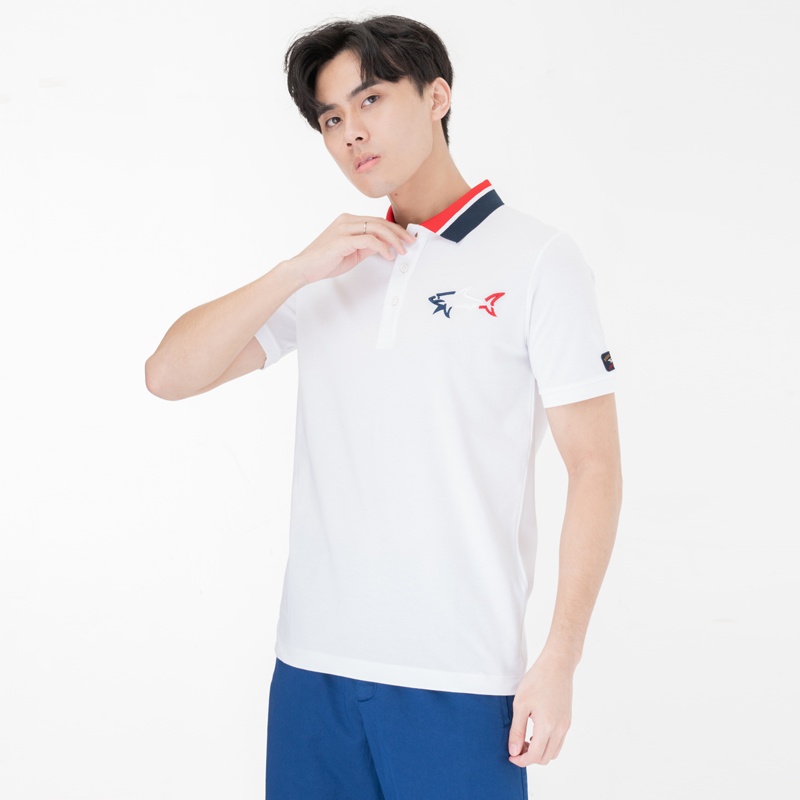 PAUL & SHARK LOGO DETAILS POLO SHIRT