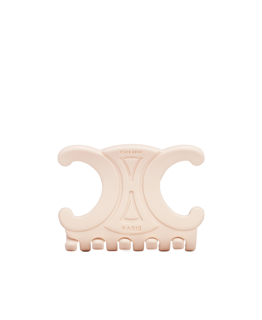 CELINE CELINE LARGE HAIR CLAW IN ACETATE