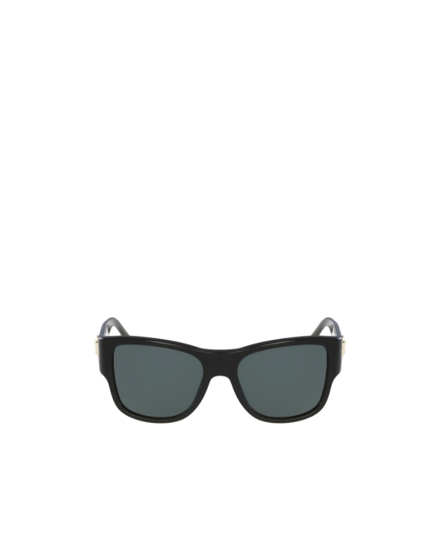 Versace Oversized Sunglasses In Black