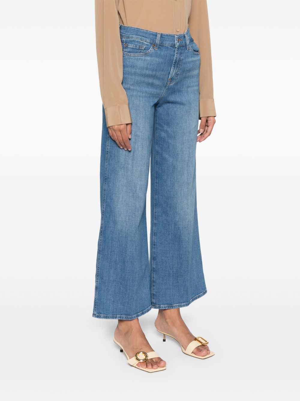 7 For All Mankind Wide-leg Jeans