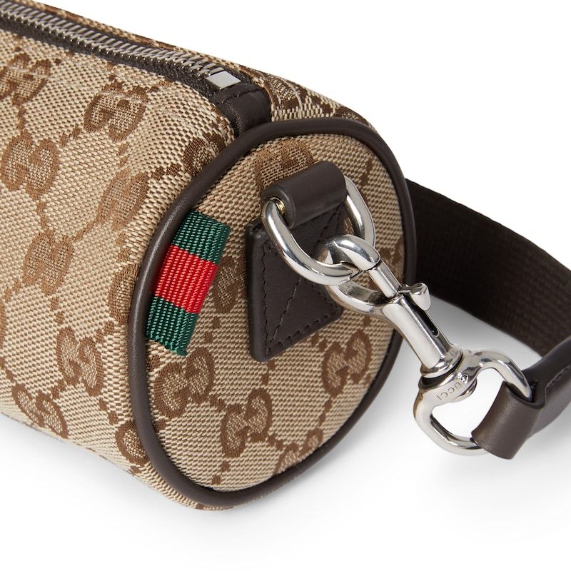 Gucci Gg Canvas Mini Boston Bag