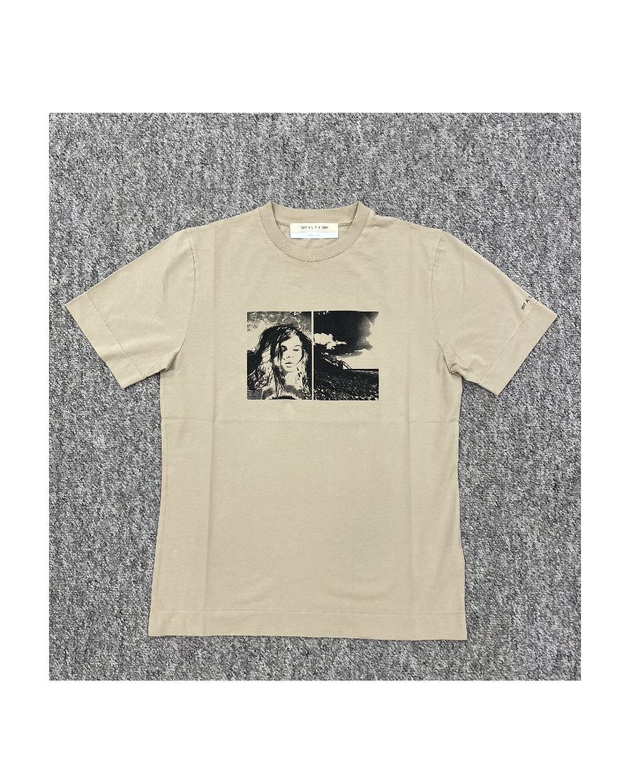 Alyx Portrait Printed Short-sleeved T-shirt In Nude