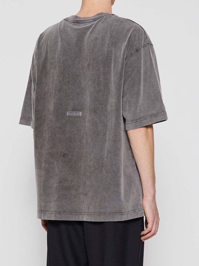 Acne Studios Short-sleeved T-shirt In Gray