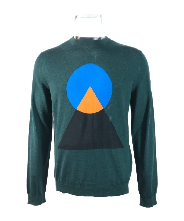 Kenzo Long-sleeved Sweater In Blue