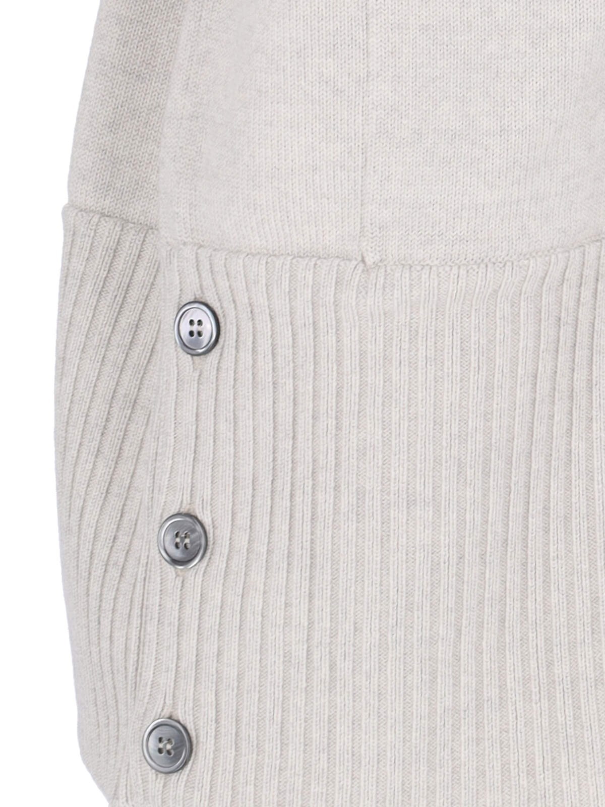Thom Browne Virgin-wool V-neck Cardigan In White