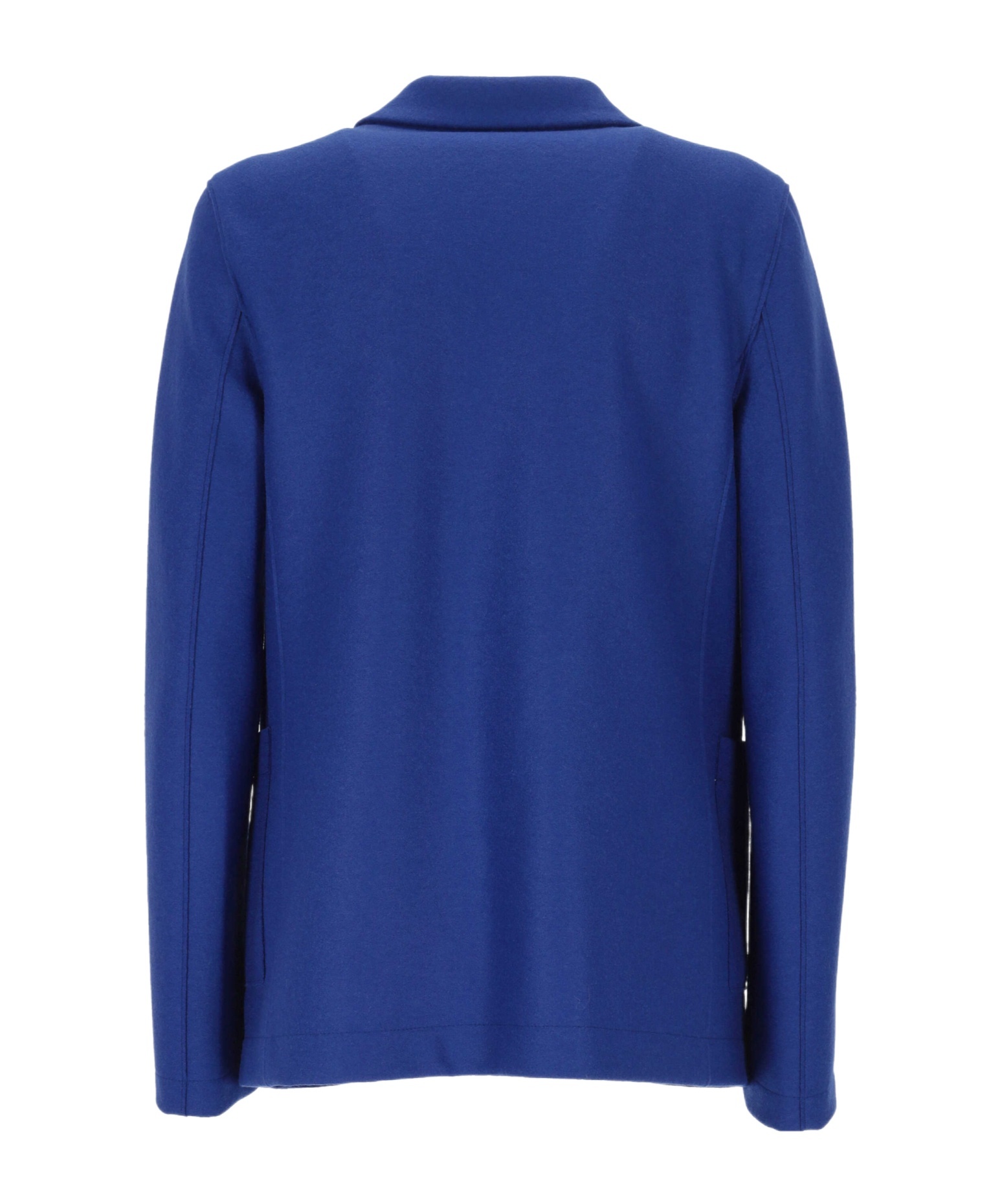 Harris Wharf London Two-button Patch-pocket Blazer In Blue