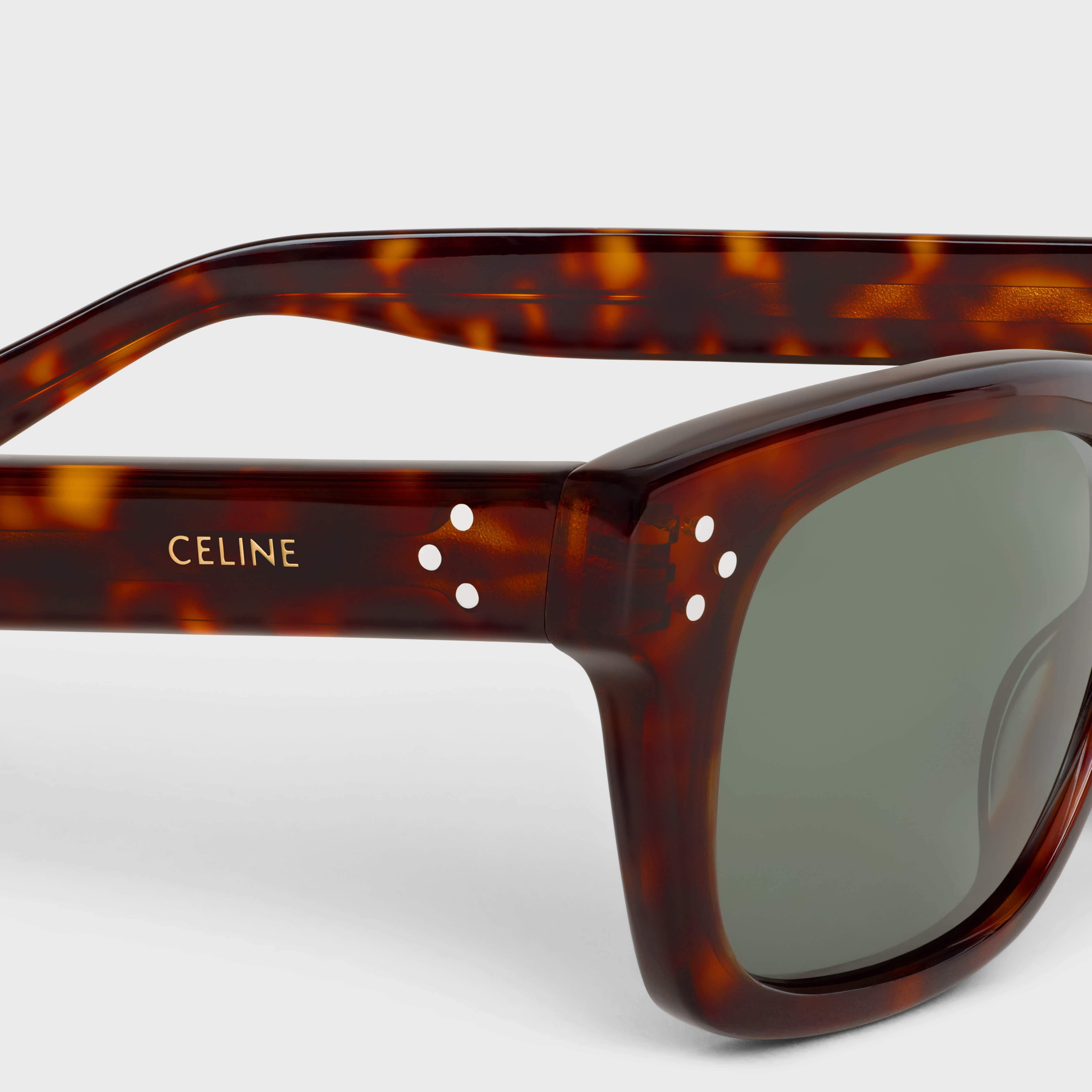 Celine Full Frame Sunglasses In Brown