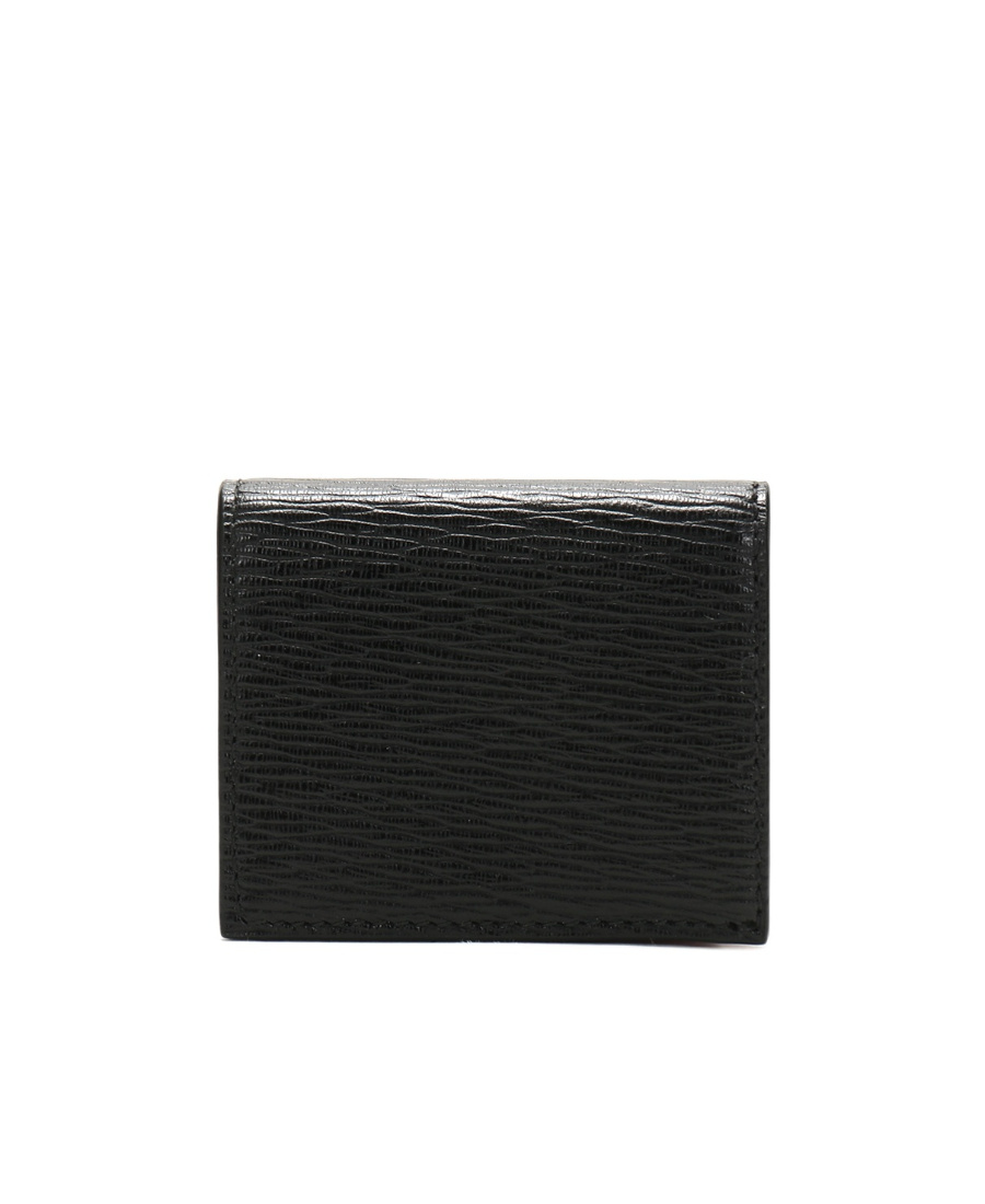 Ferragamo Logo Change Wallet In Black
