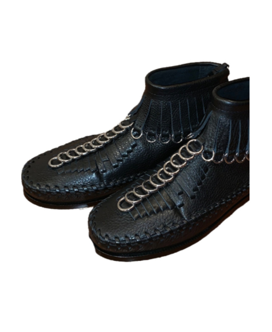 Alexander Wang Tassels Detail Ankle-length Ankle Boots In Black