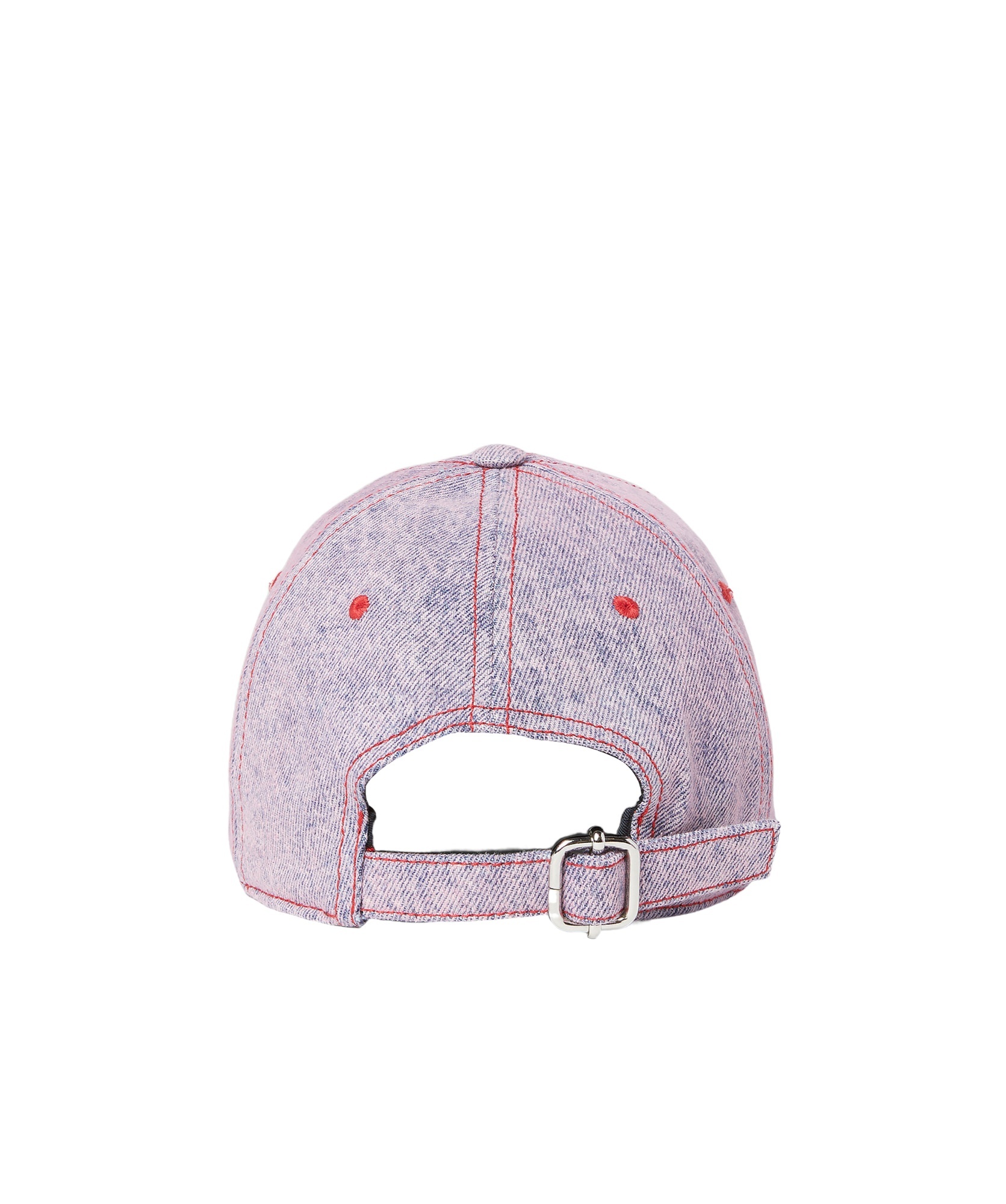 Marni Logo Embroidered Baseball Cap In Purple