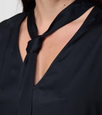 Twinset V-neck Vest In Black