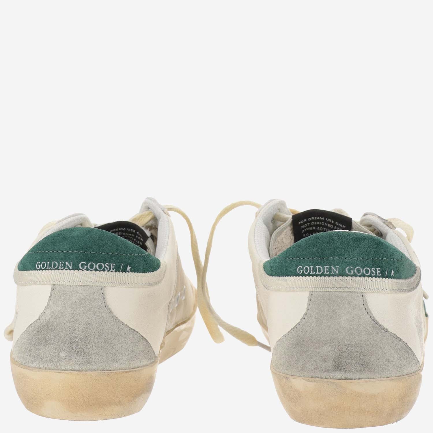 Golden Goose Stylish Vintage Effect Lace-up Sneakers For Men In Nude