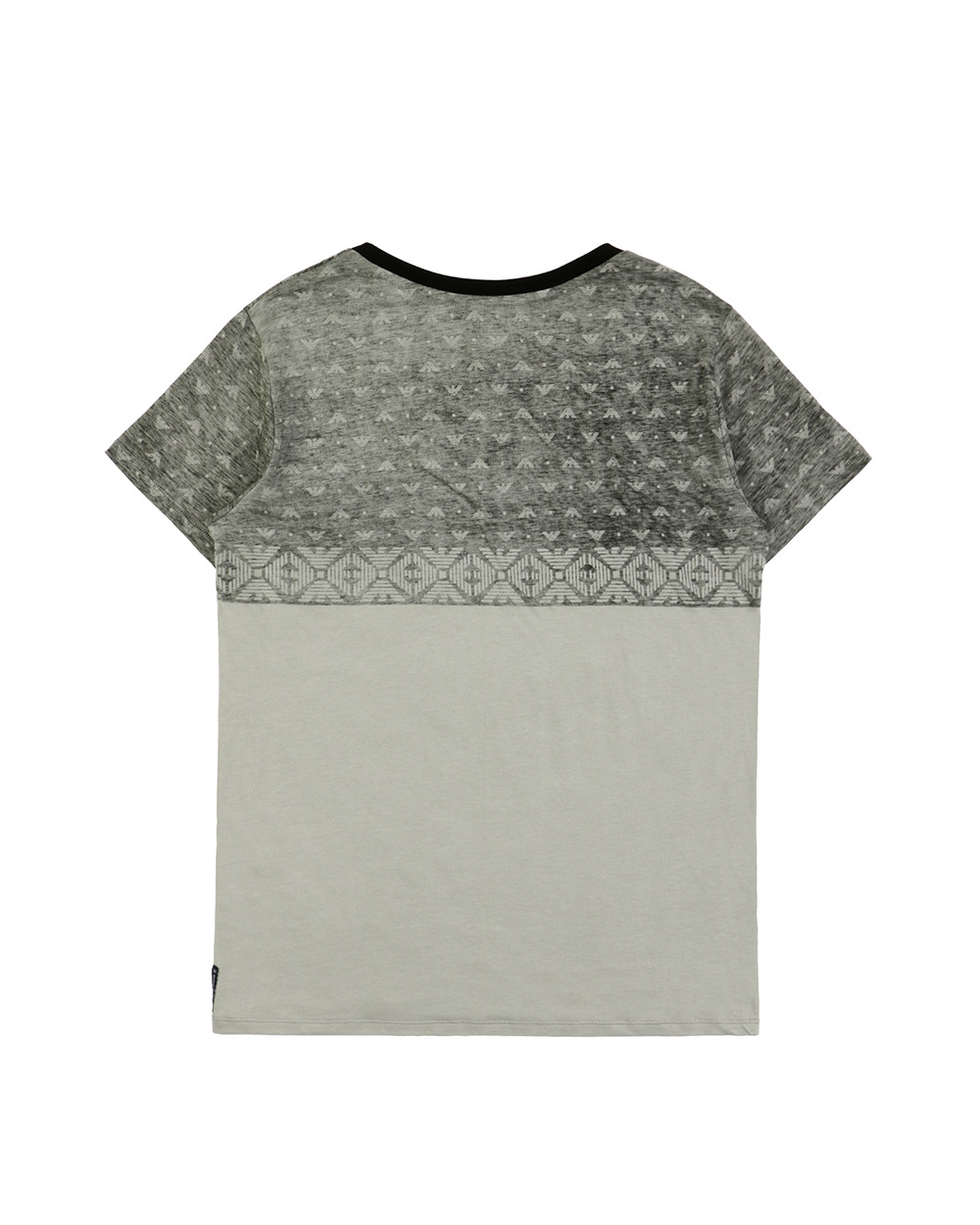 ARMANI JEANS V-COLLAR SHORT-SLEEVED T-SHIRT