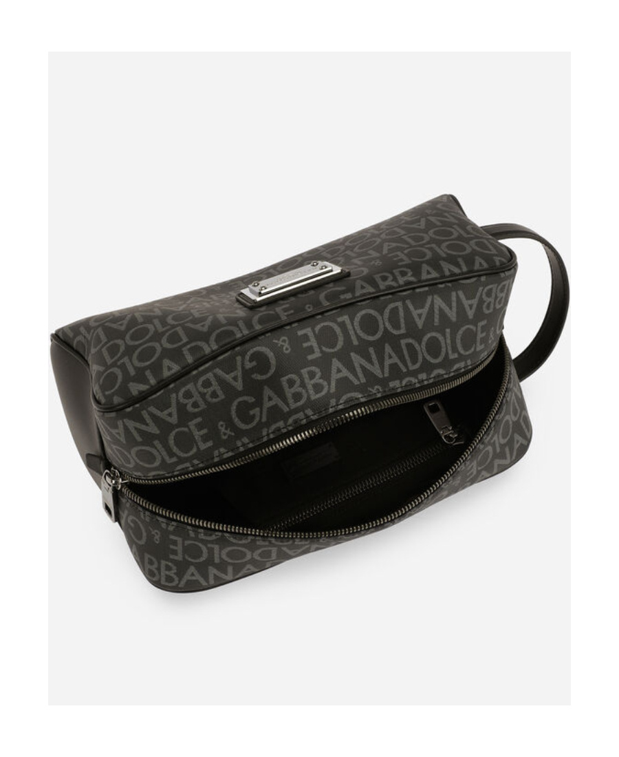 DOLCE & GABBANA DOLCE  GABBANA LOGO PLAQUE WASH BAG