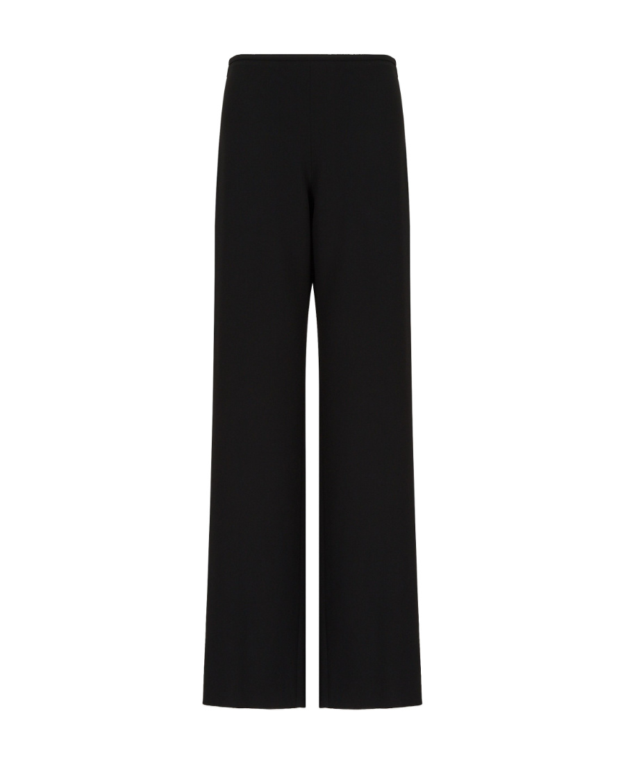 EMPORIO ARMANI HIGH-WAISTED WIDE-LEG PANTS