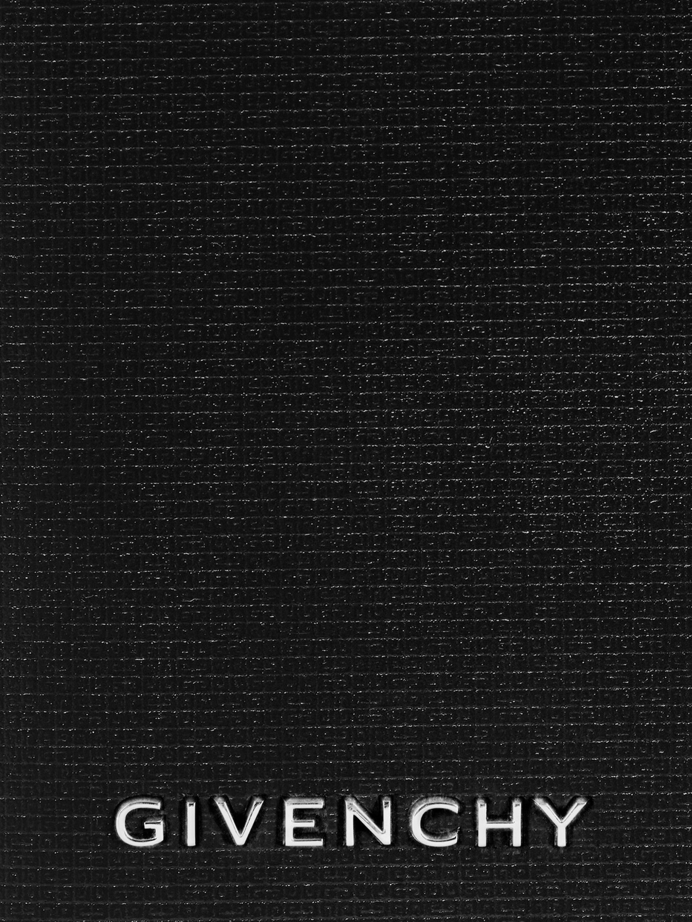 Givenchy Card Holder Black Leather Classique 4g In Black