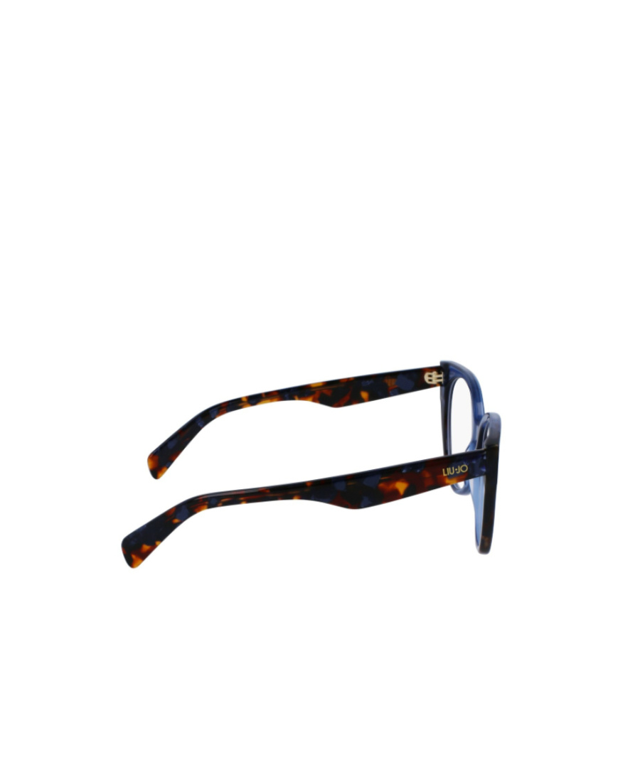 Liu •jo Logo Flat Mirror In Blue