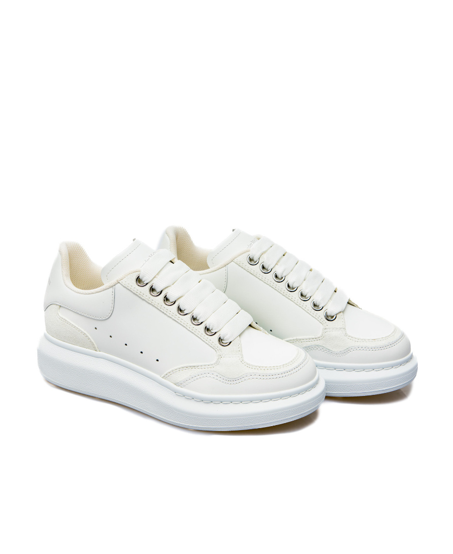 Alexander Mcqueen Oversized Low-top Sneakers In White