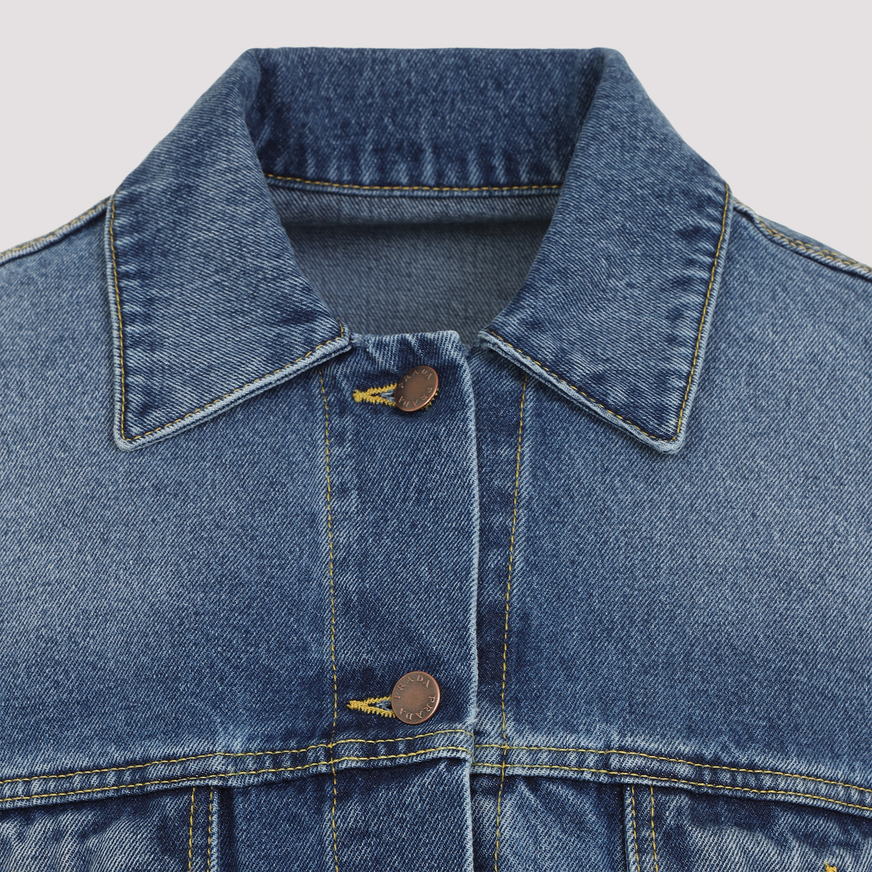 PRADA DENIM BLOUSON JACKET