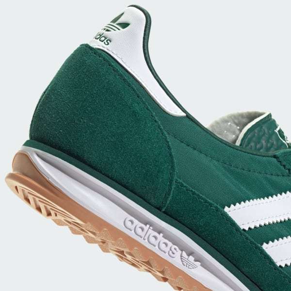 Shop Adidas Originals Sl 72 Sneakers In Green