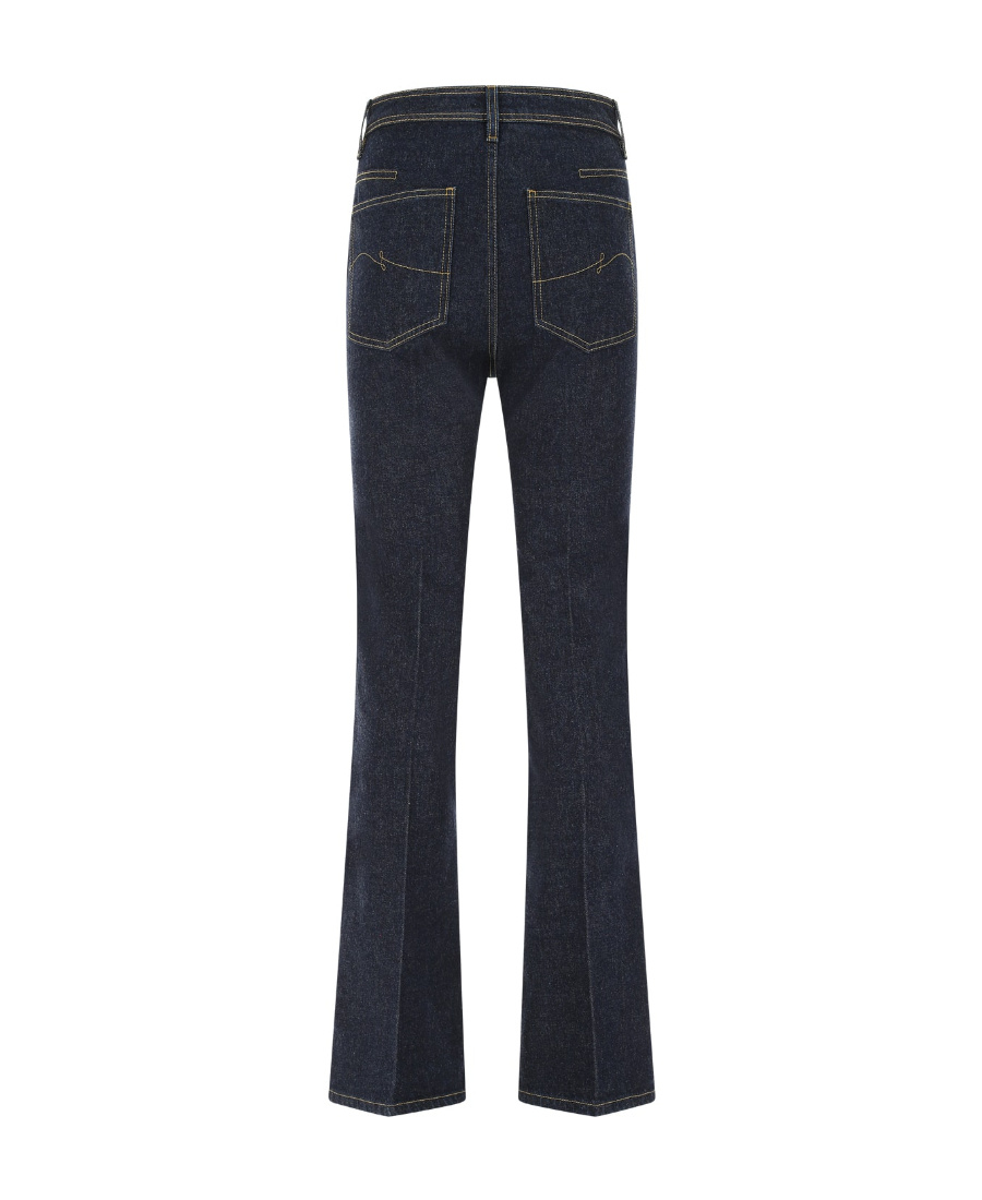 Lanvin Logo-print Straight-leg Jeans In Blue