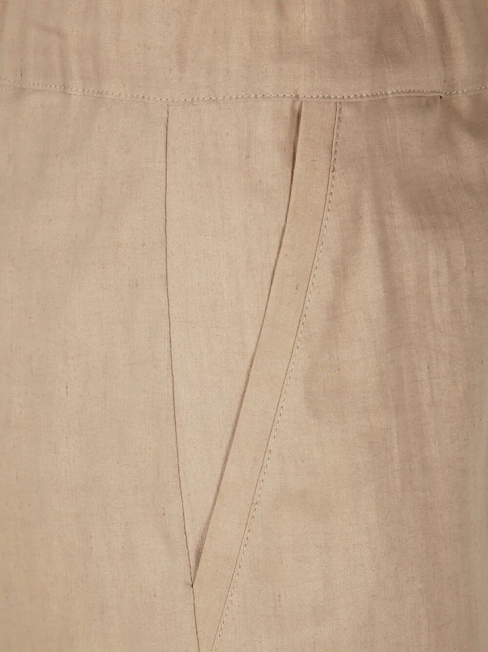D Exterior D.exterior Linen Stretch Delave Shorts