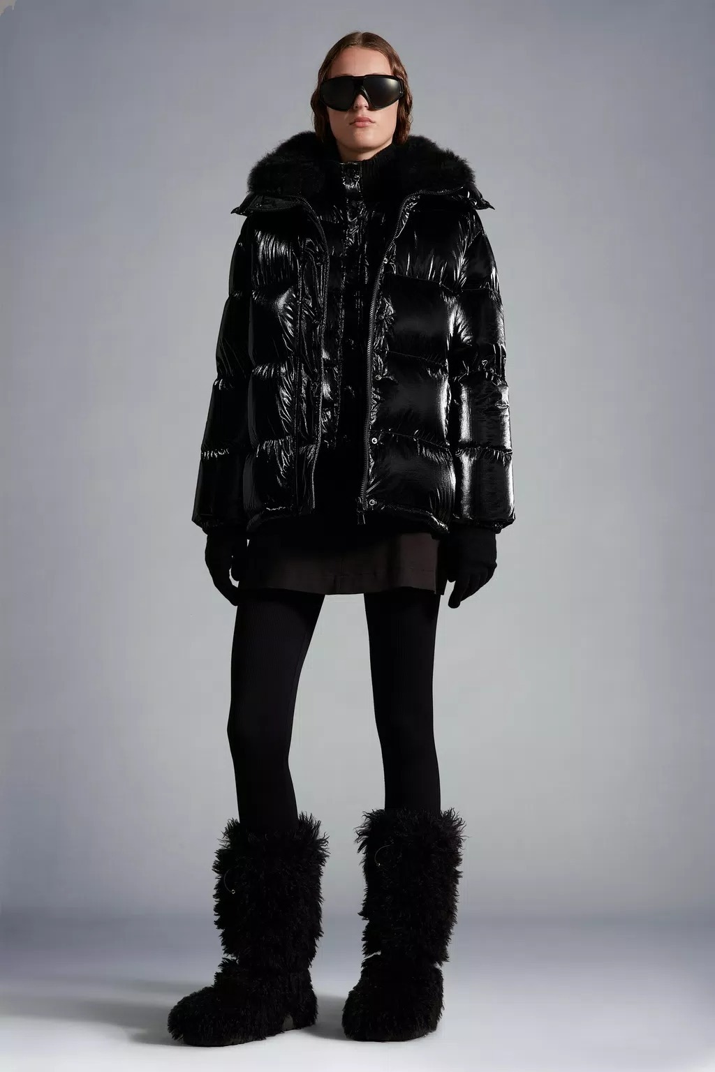 Moncler Doudoune Courte Hanau In Black