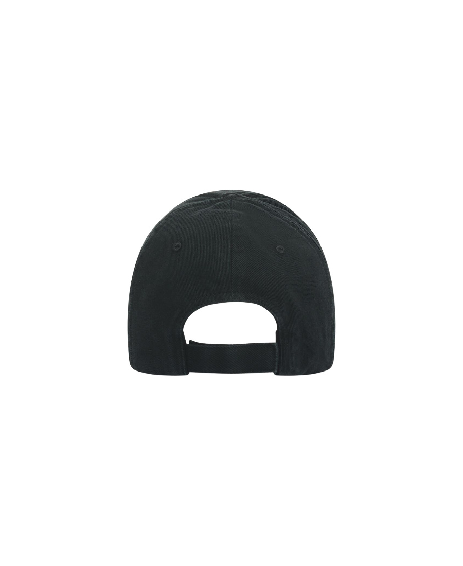 Balenciaga Men Pride Baseball Cap In Black