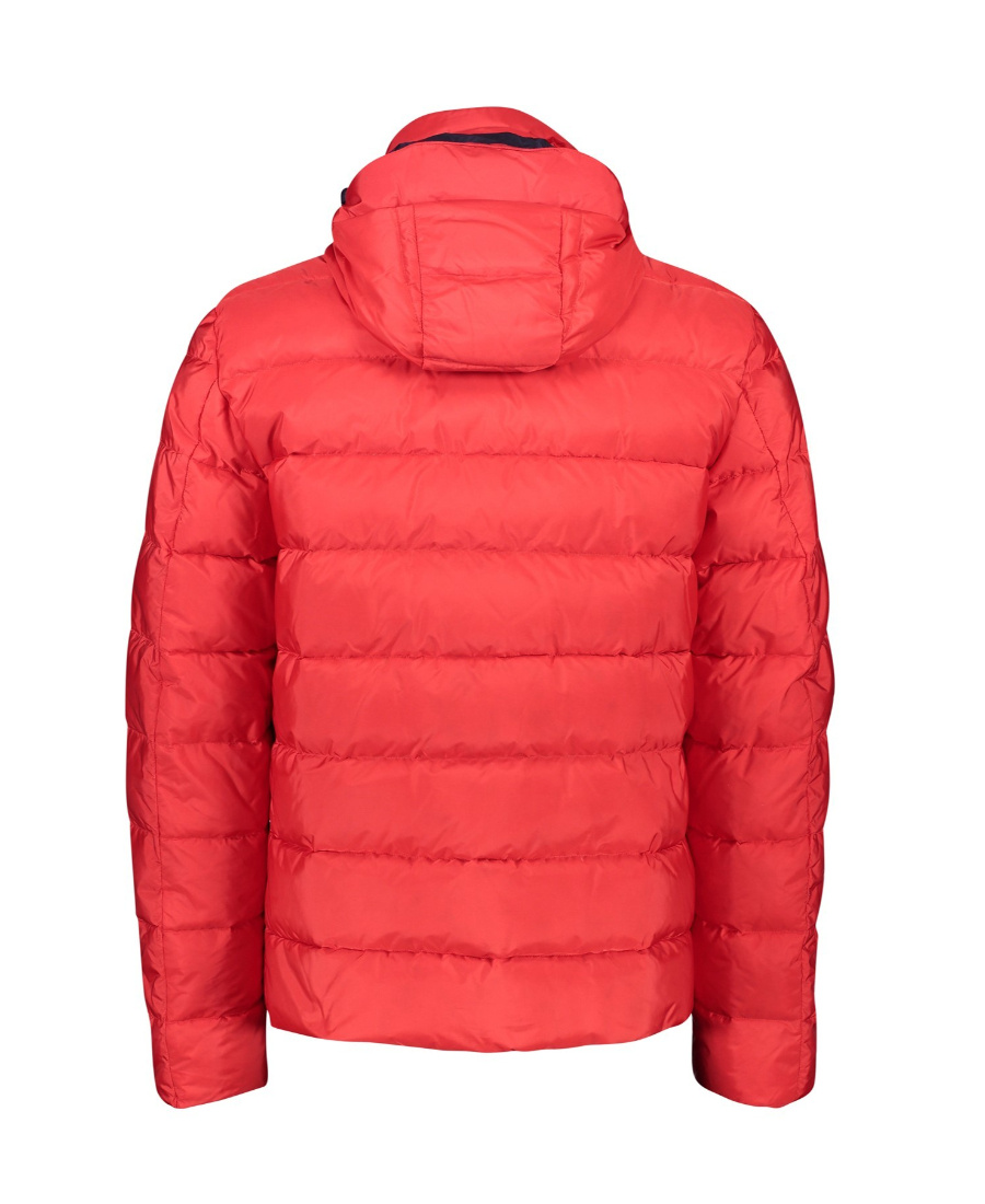 Paul & Shark Quilted Hooded Cotton Suit In Red