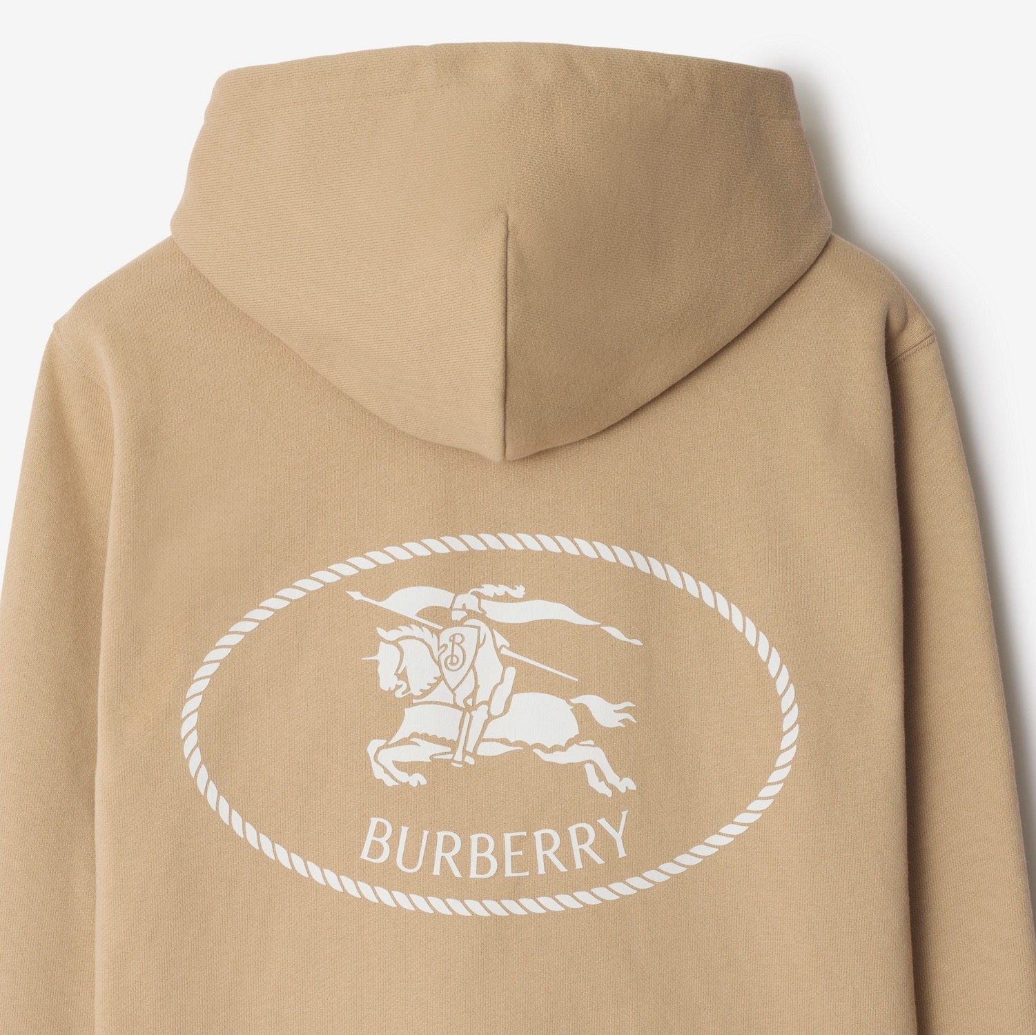 Burberry Knight Stamp Beige Hoodie Men