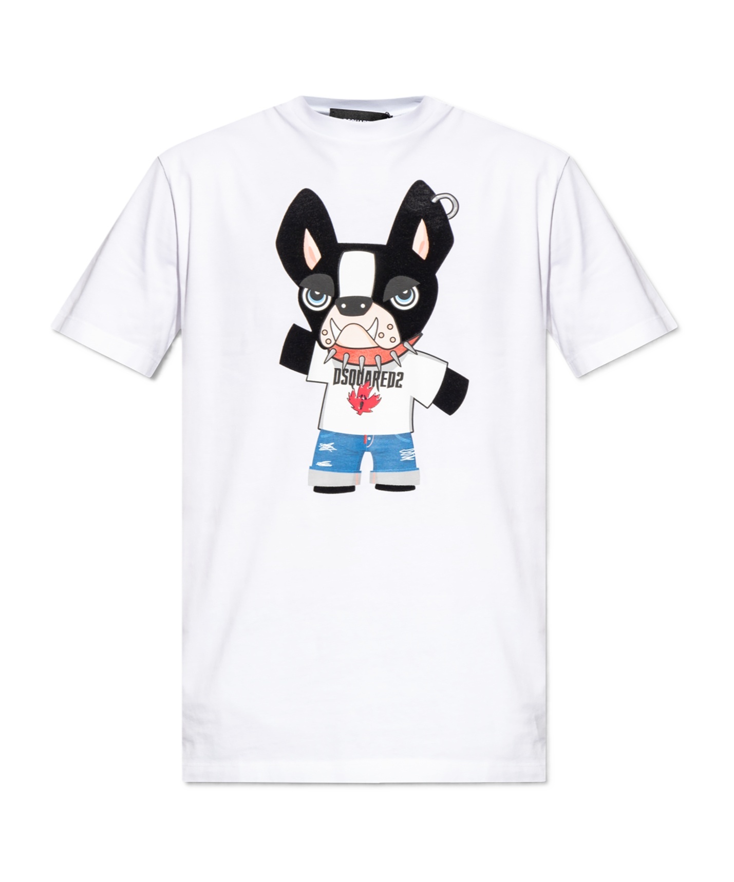 Dsquared2 Logo Printed Crewneck T-shirt In White