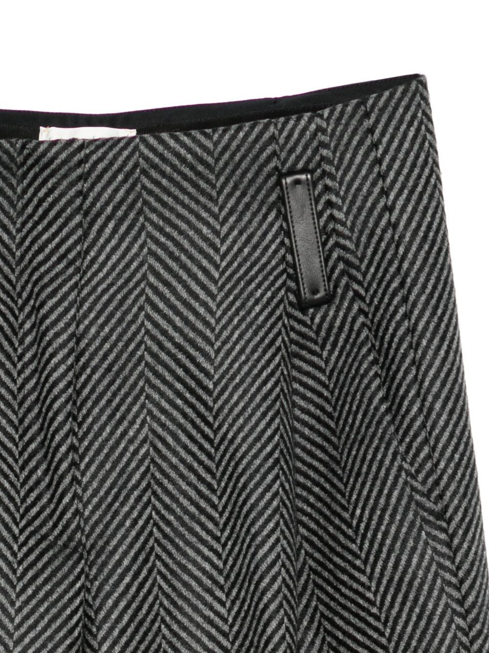 Forte Forte Belt Loop Casual Pants In Black