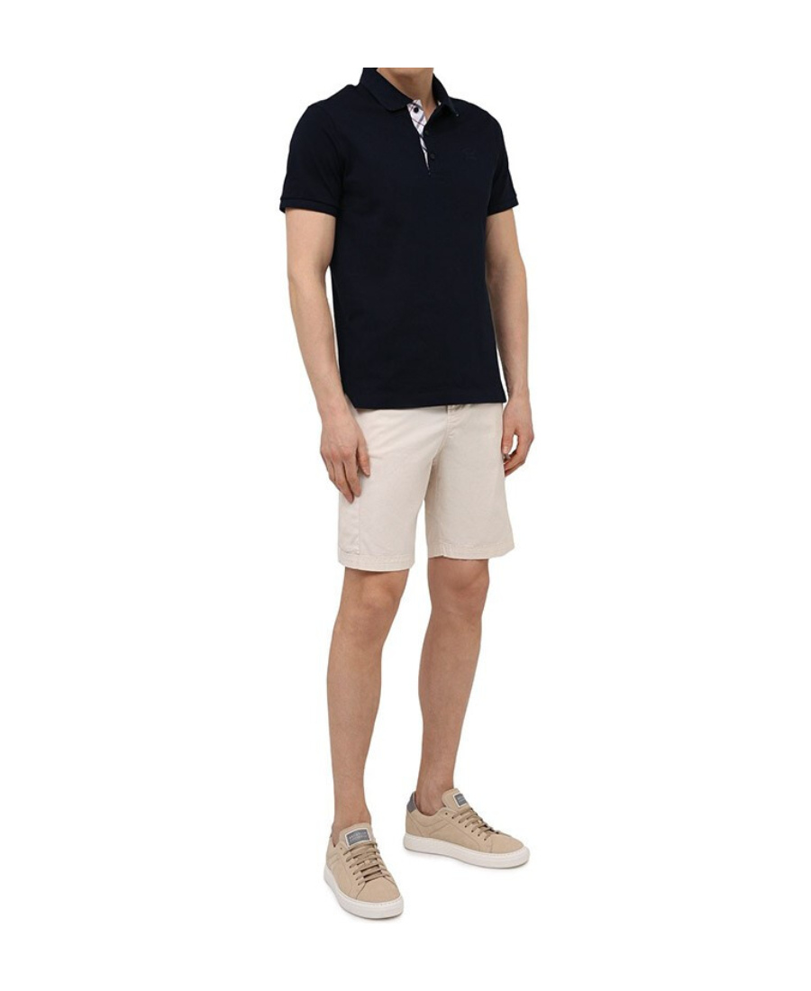 Shop Paul & Shark Short-sleeved Polo Shirt In Black