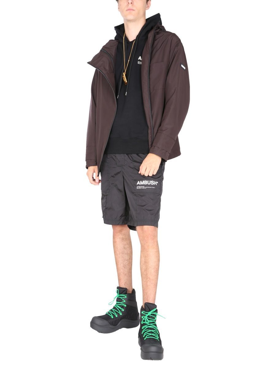 Shop Ambush Zip-fastening Lightweight Jacket In Black