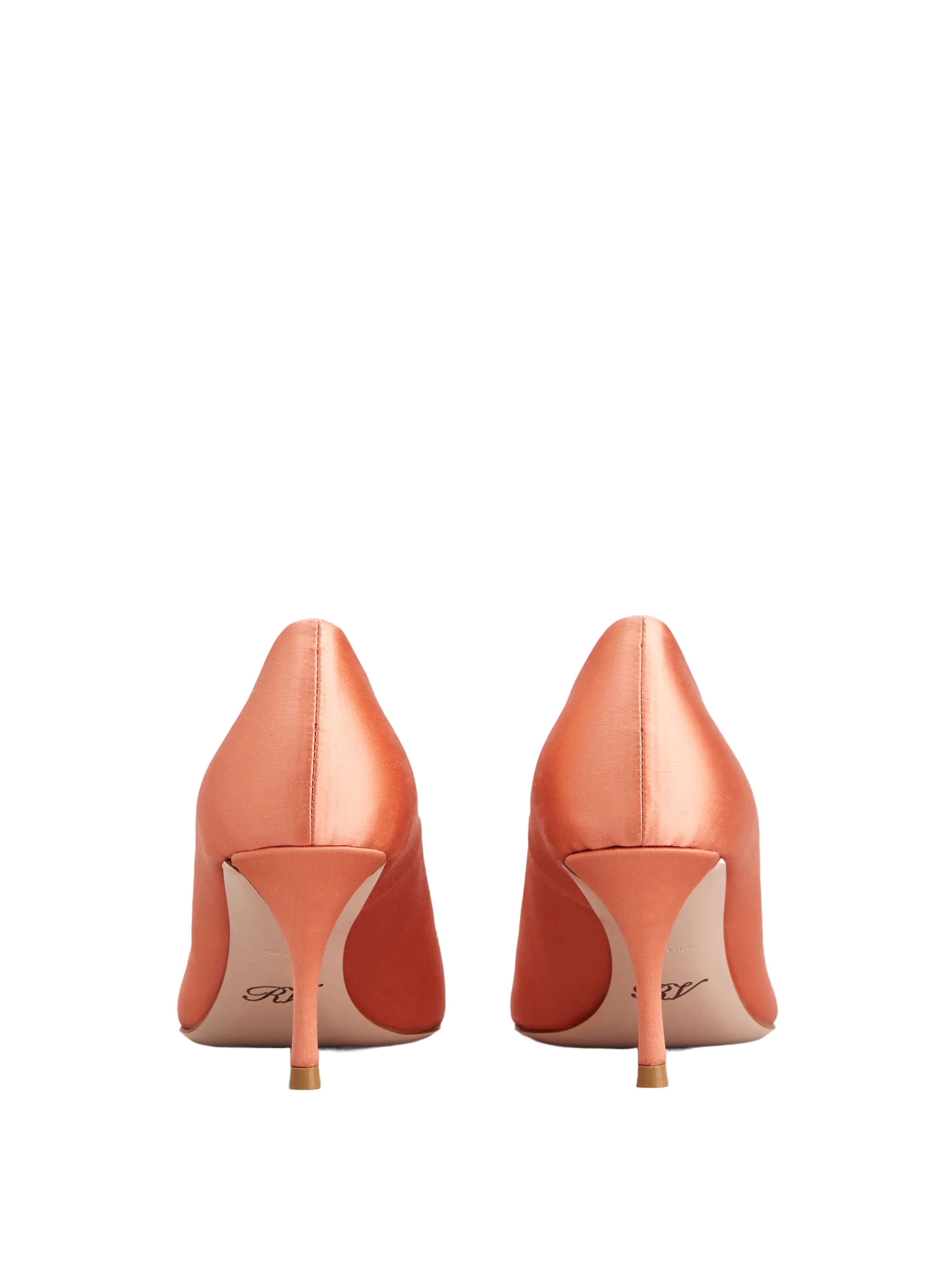 ROGER VIVIER EFFLORESCENCE PUMPS IN SATIN